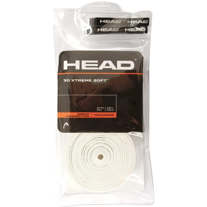 HEAD Overgrip Xtreme Soft Wit 30 stuks