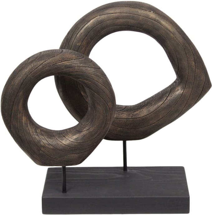 Statue paulownia wood 40x14x38cm