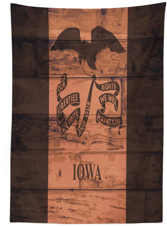 ABAKUHAUS Iowa State tafelkleed – 140x240 cm – satijn, wasbaar