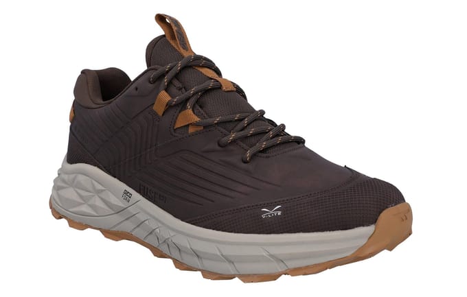 Hi-Tec Fuse Trek Heren Sneakers Van Polyester In Chocoladebruin/Timber Wolf