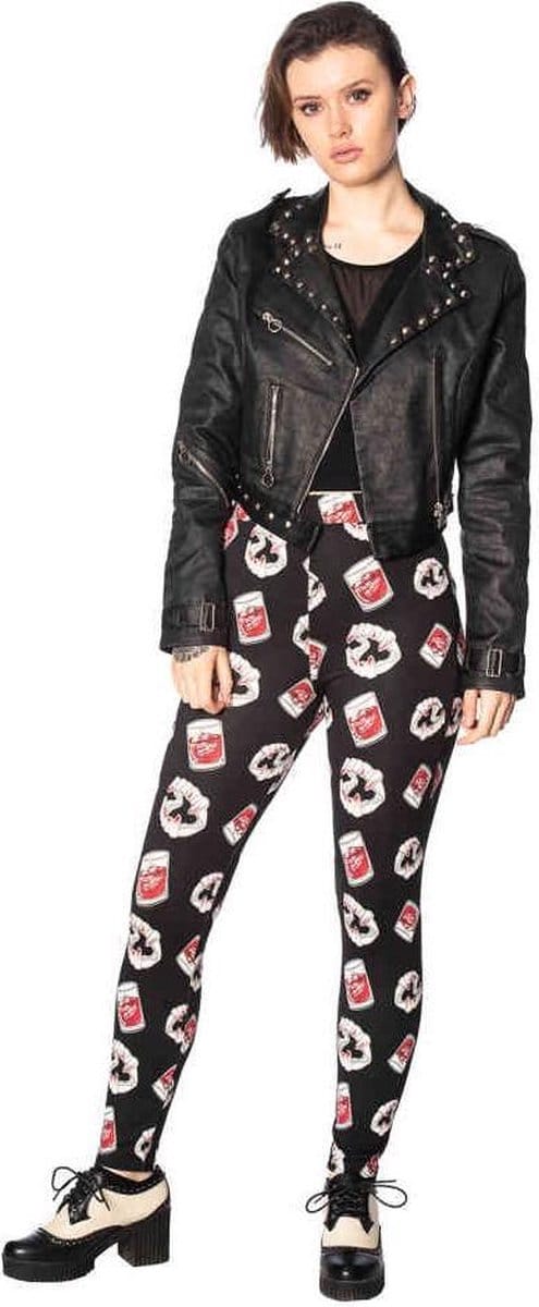 Banned - GLAMPIRE Legging - S - Zwart