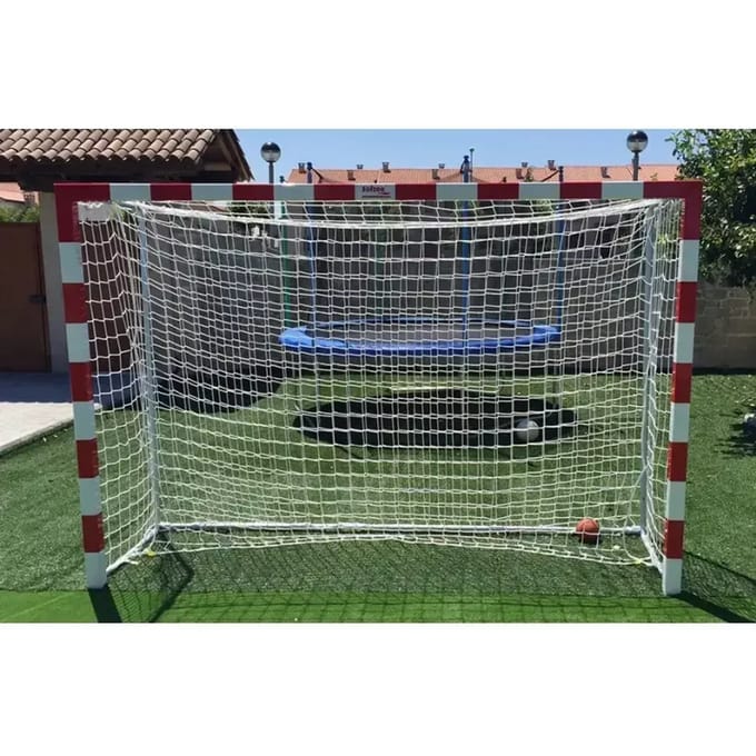 Set 4mm Futsal/Handbal Schokdempers Gordijnen Premium Line Wit