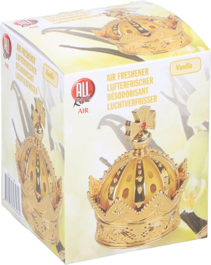 All Ride Luchtverfrisser kroon Vanille 50ml
