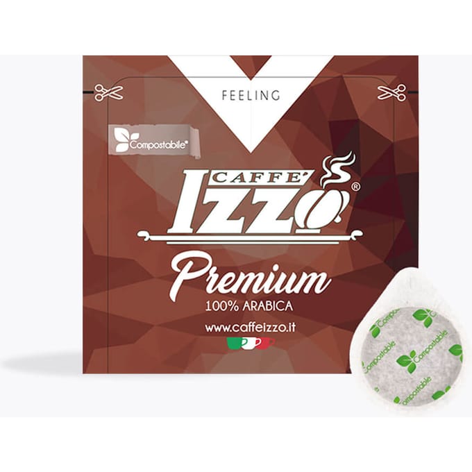Izzo Premium 100% Arabica 50 E.S.E. peulen