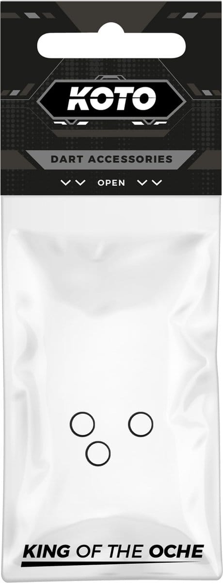 KOTO Aluminium Flight Lock Rings Black