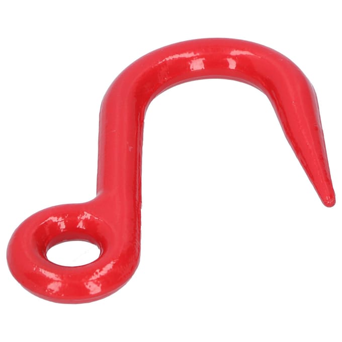 Crochet de sécurité Grab Acier allié Œil Grue Conteneur Fournitures de quincaillerie industrielle Levage 1T red