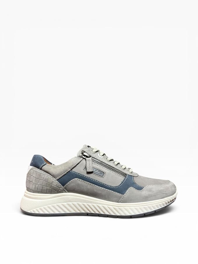 Australian - Hatchback Nubuck - Veterschoenen - Mannen - Grijs - Maat 40