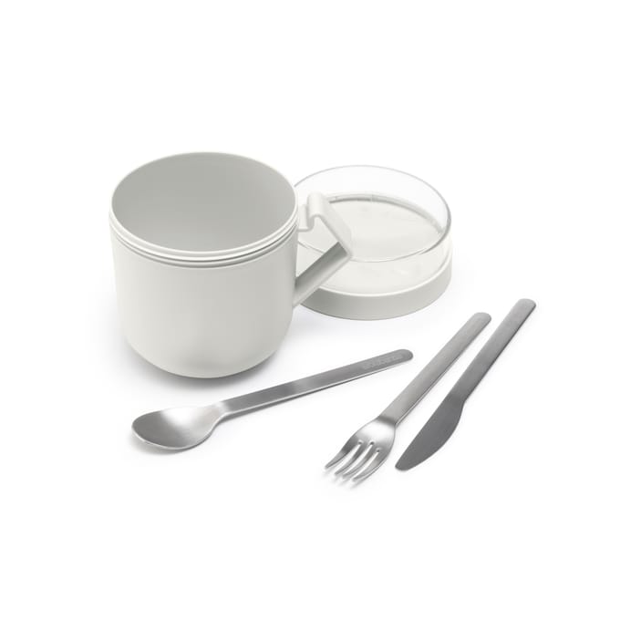 Brabantia Make & Take Soepbeker To Go - 600 ml - Kunststof - Light Grey