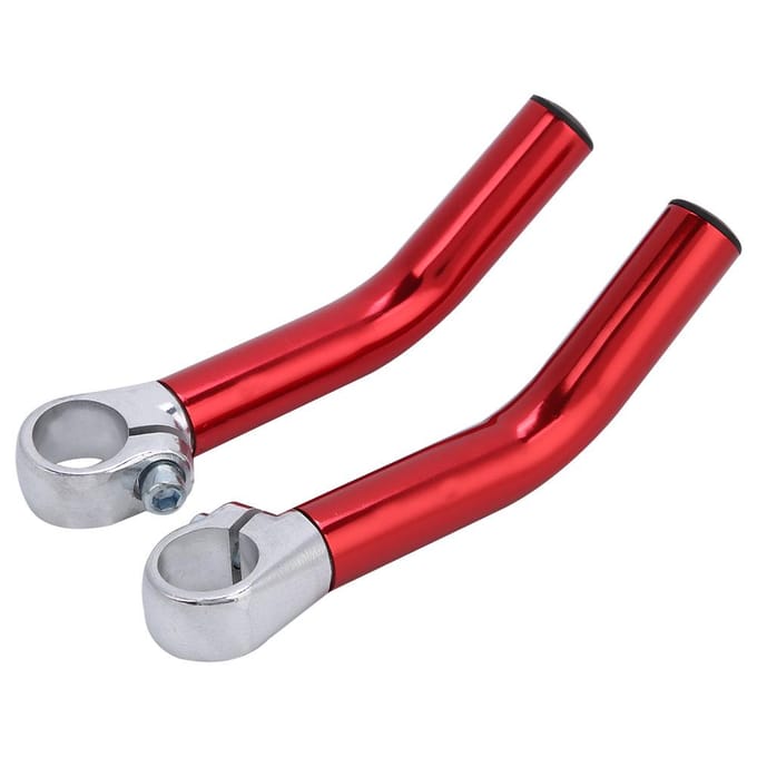 1 Paar Aluminiumlegering Berg?Fiets Racefiets Stuur Bar End Rood red
