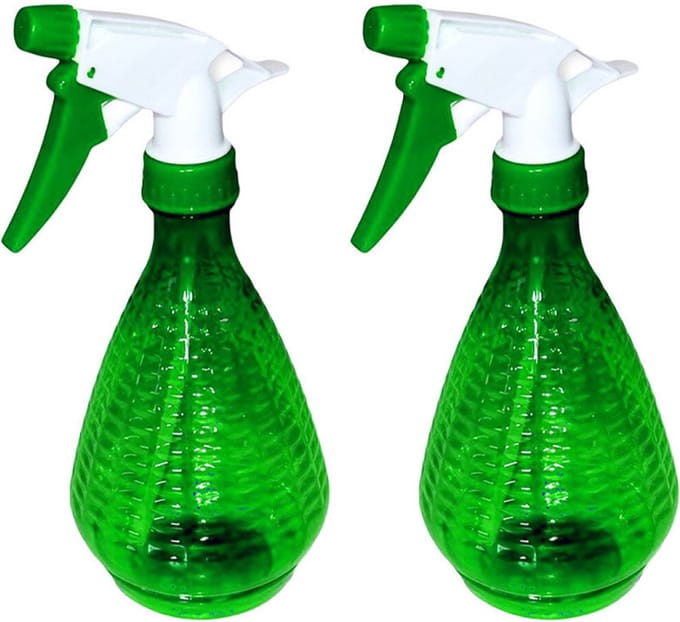 Concorde Plantenspuit/waterverstuiver - 2x - groen - 500 ml