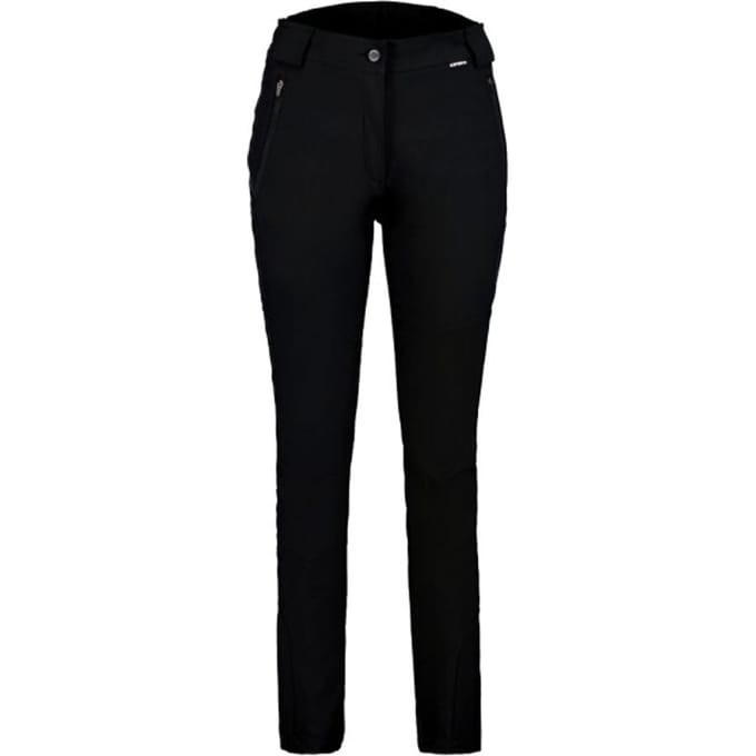 Hybride softshell en stretch wandelbroek voor dames Icepeak DORAL