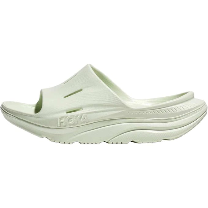 HOKA Ora Recovery Slide 3 'Sea Glass' 46.5 white