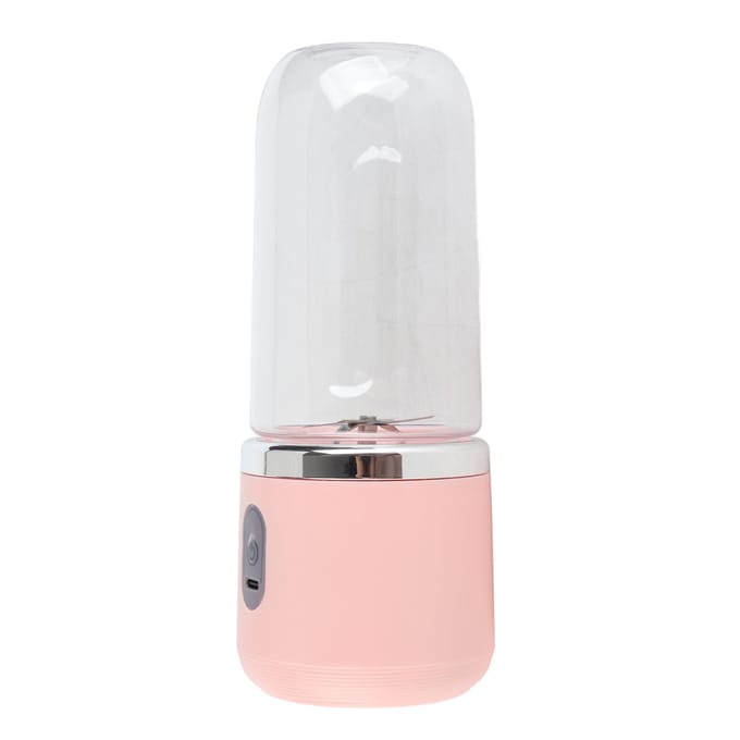 400ML Draagbare USB Oplaadbare Multifunctionele Juicer Beker Elektrische Sapblender Sapmixer L white