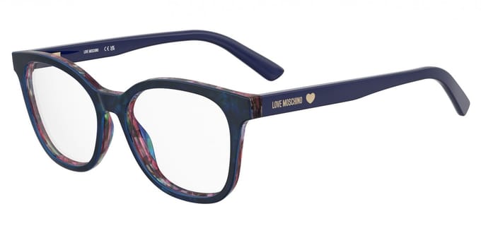 Moschino Love MOL655 Blue 53/16/140 WOMAN Brilmonturen