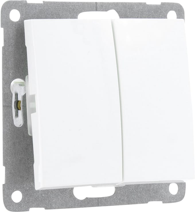 Smartwares S2 Serieschakelaar - Inbouw - Polarwit