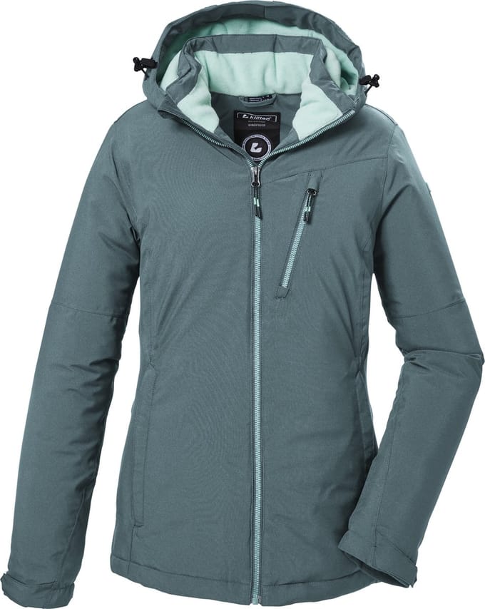 Killtec Kow 195 Women Jacket - Winterjas- Dames - Groen - Maat 44