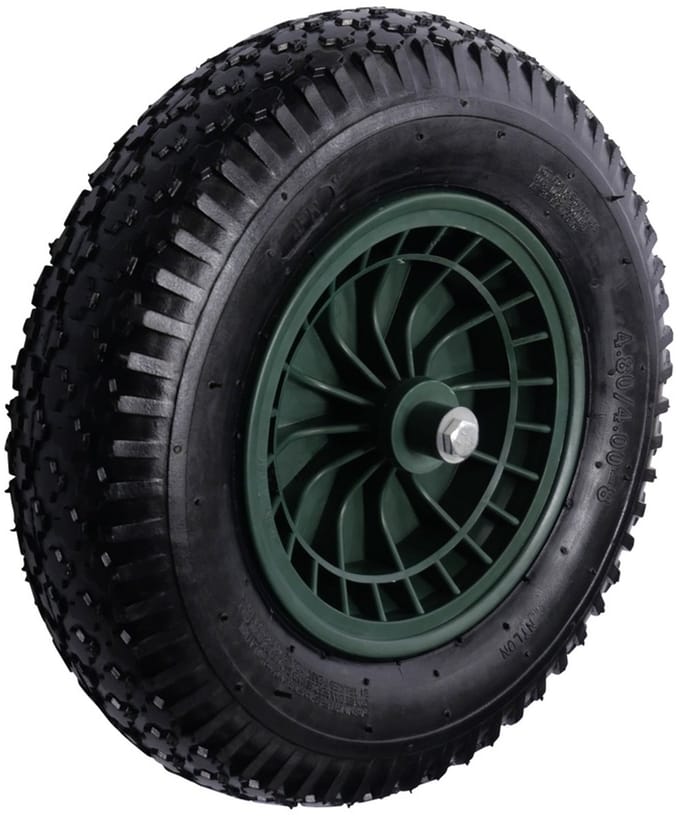 Los massief wiel voor kruiwagen 400 x 100mm