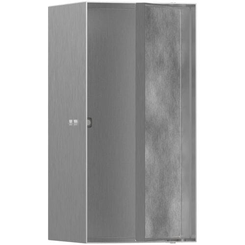 Hansgrohe XtraStoris Rock wall niche installation box with tileable door 15 x 14x 30 cm 56088800