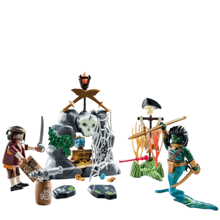 Playmobil Piraat vs. Diepzee Schattenjacht Speelset