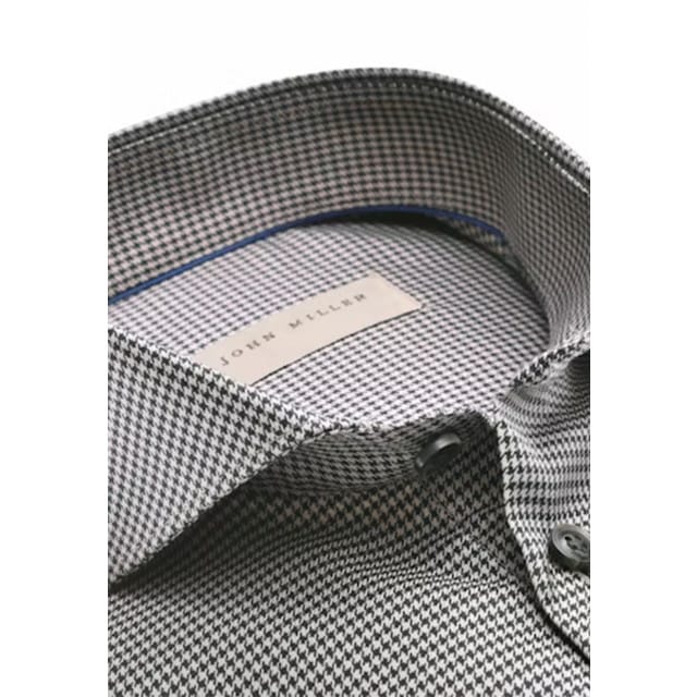 John Miller Slim Fit Lange Mouw Overhemden Bruin 5140865-650