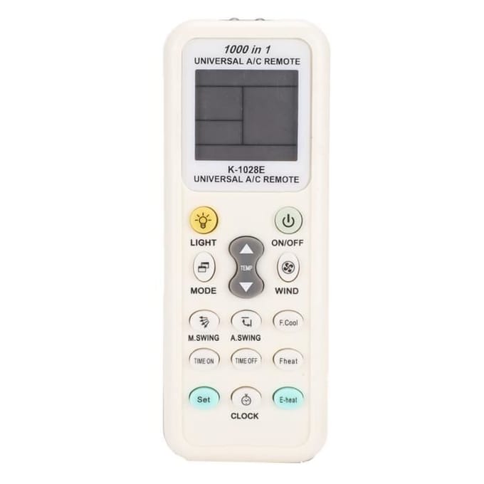 NAK Télécommande Universelle de Climatiseur K-1028E