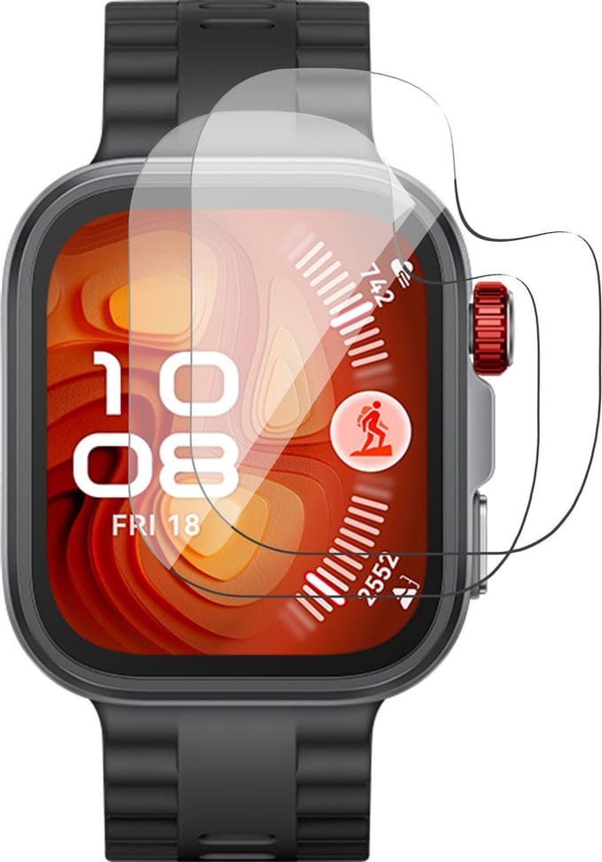 Screenprotector geschikt voor Apple Watch Ultra 3/2/1 49mm - 2x FlexGuard Screen Protector