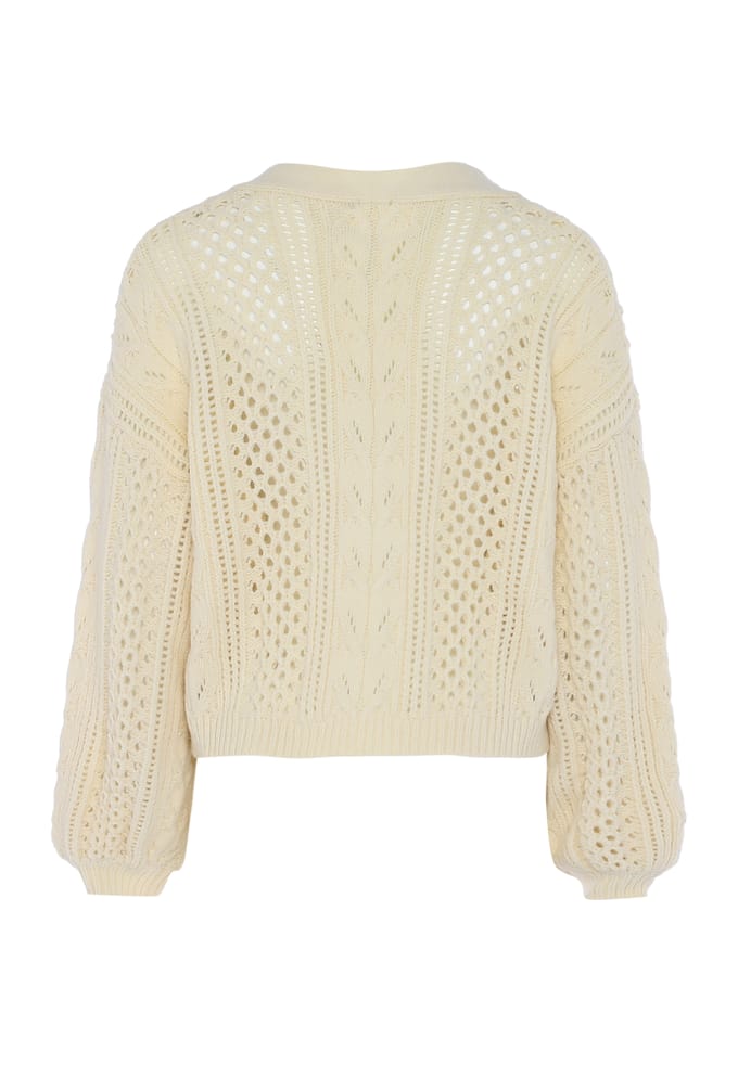Faina Vest Dames wolwit