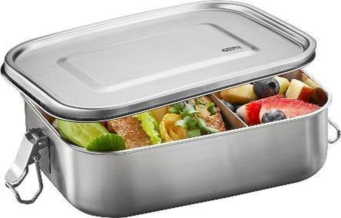 GEFU ENDURE Lunchbox Groot - RVS Broodtrommel - Lekvrije Bento Lunchbox