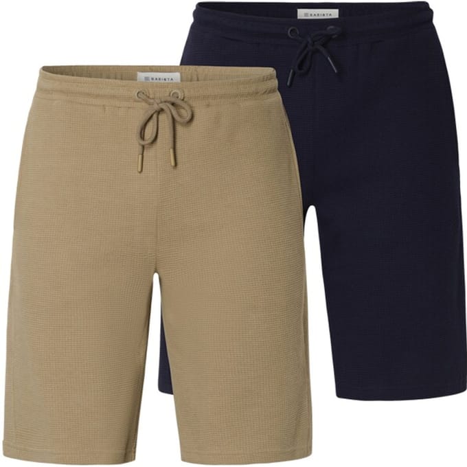 Babista herren Dubbel Pak Sweat Bermuda - 52/54 - beige - Plus Size