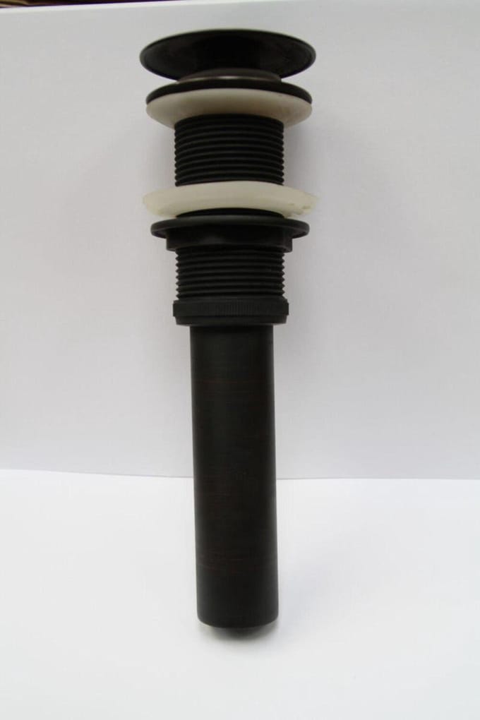"""Teakea Pop-up Afvoerplug - zonder overloop Zwart 1 1/4"""""""