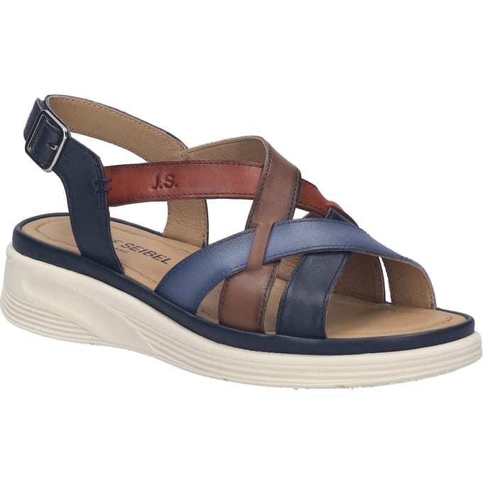 JOSEF SEIBEL Dames Sandaal Sevran 07 in blauw