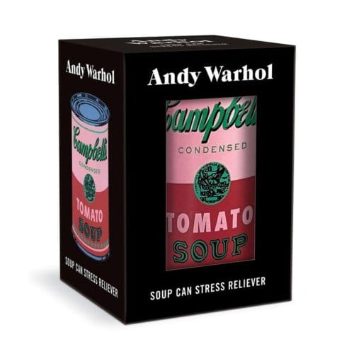 Warhol Soup Can Stress Reliever - Galison