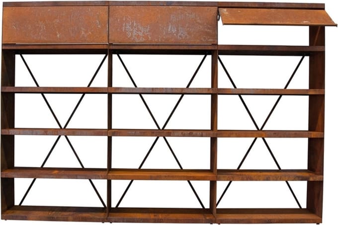 OFYR Wood Storage 300 - Ofyr - Staal - Bruin