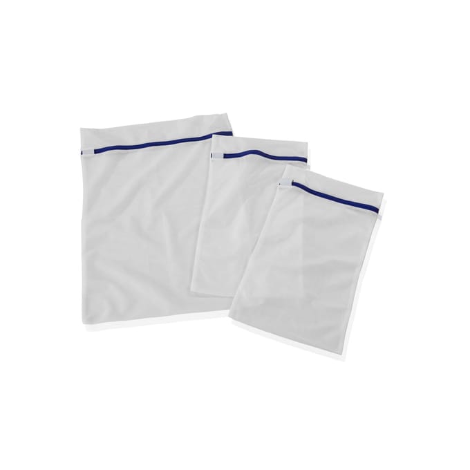 Leifheit Pegasus waszakken set van 3 - wit - blauw