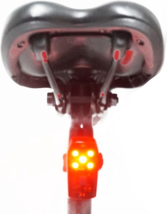 Achterlicht Stop 5 Led | Nocolour | Maat: 1Size