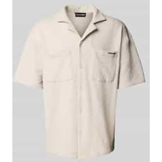 Oversized vrijetijdsoverhemd met 1/2-mouwen, model 'ACADO'
