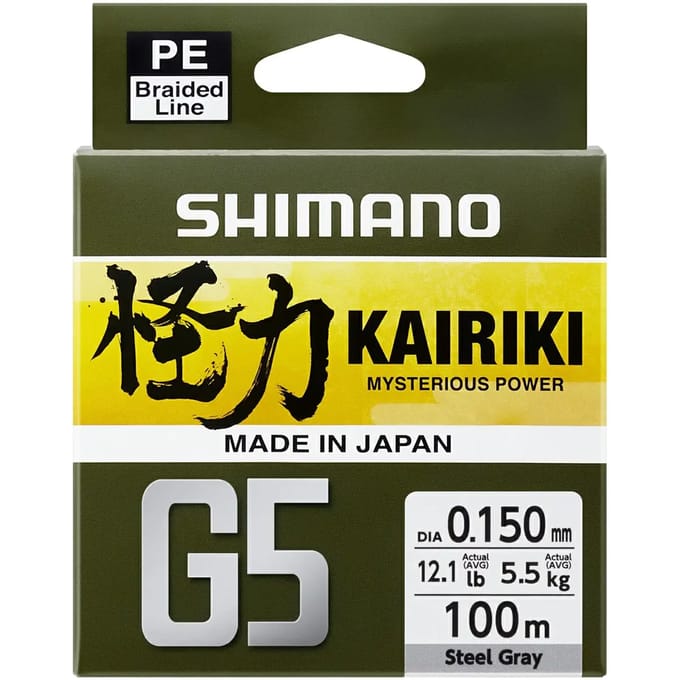 Vlecht Shimano Kairiki G5 100m