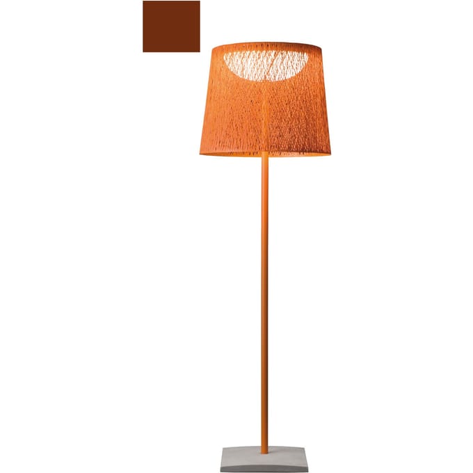 Vibia - Wind Vloerlamp - okerrood - smal - Ø 60 cm