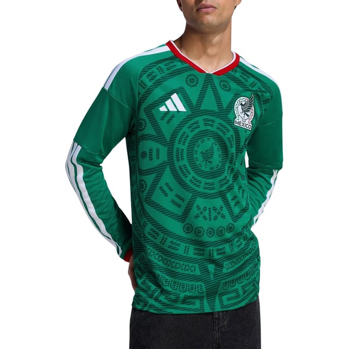 Adidas Mexico Truien/Replica's Heren - Groen - Maat L - Poly Mesh