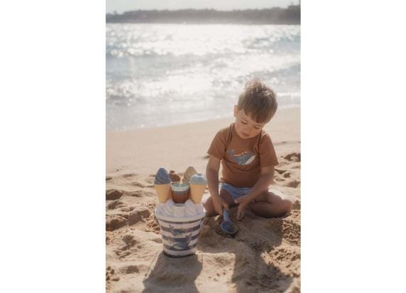 Little Dutch ijsjes emmerset Ocean World 14-delig Orange heren