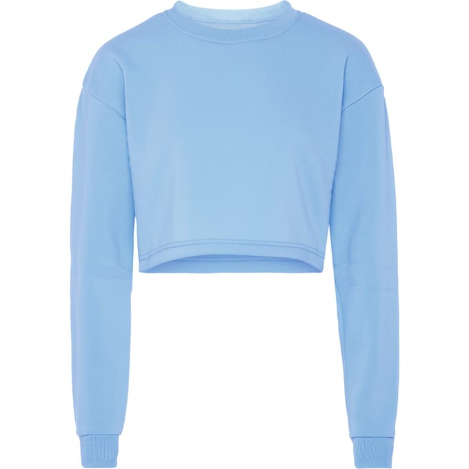 Mymo Sweatshirt Dames Zacht blauw