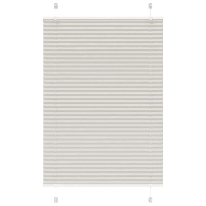 vidaXL - Plissé - rolgordijn - 85x150 - cm - stofbreedte - 84,4 - cm - polyester