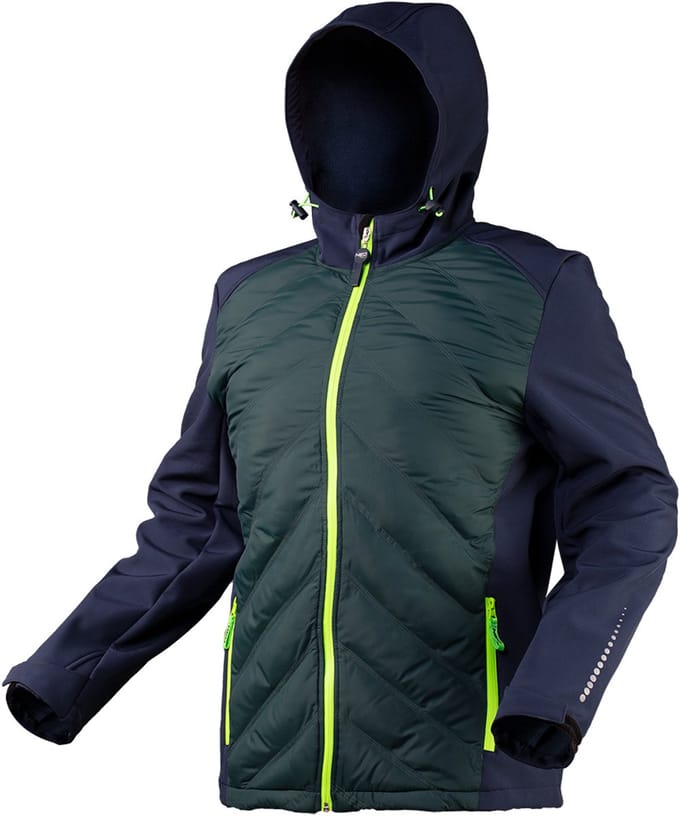NEO Premium - Softshell Jas met Isolatie - XL - Reflecterende Elementen - CE-certificaat