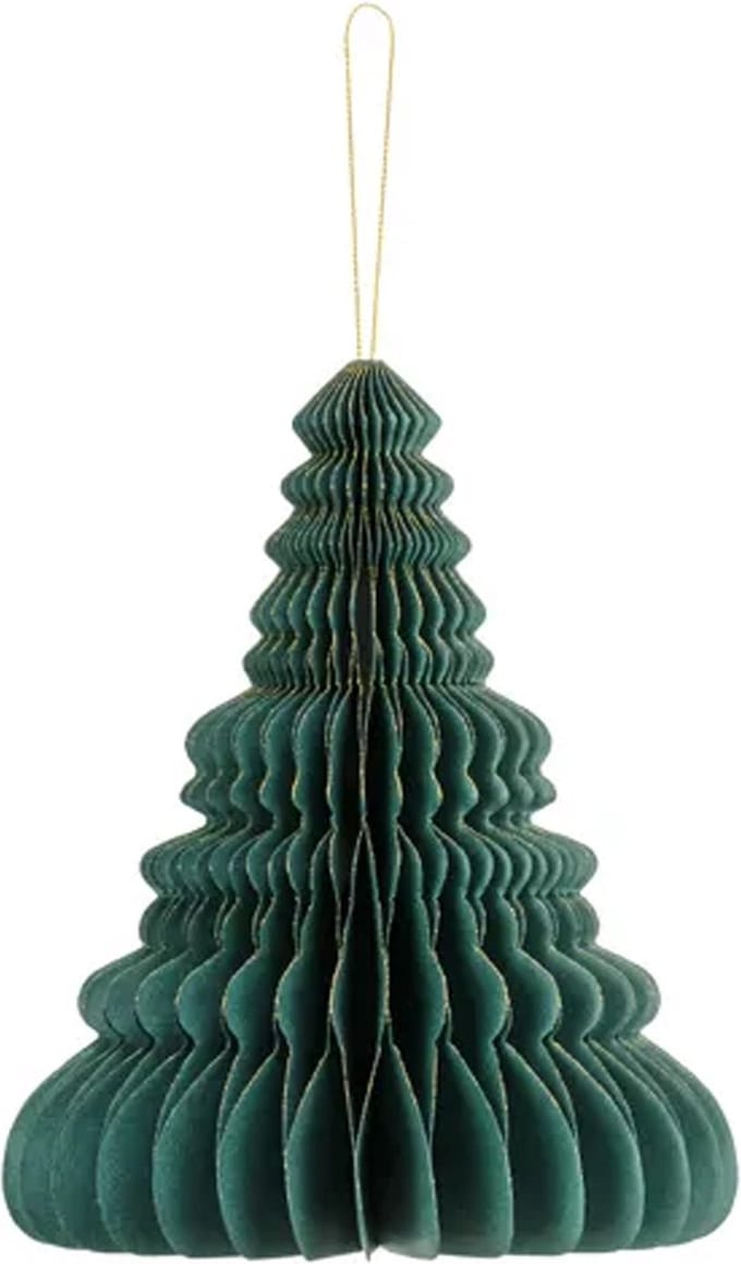 Partydeco - Christmas - Honeycomb Kerstboom - 20 cm