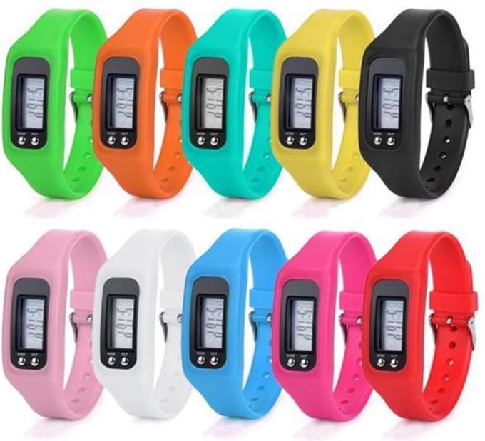 Digitale stappenteller Horloge