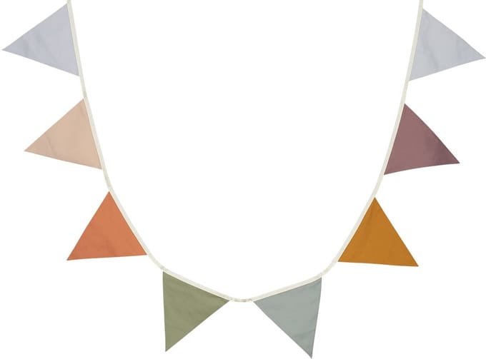 Yumeko vlaggenlijn katoen multicolor 3.6m