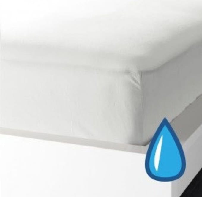 Ledikant matrasbeschermer 60x120cm