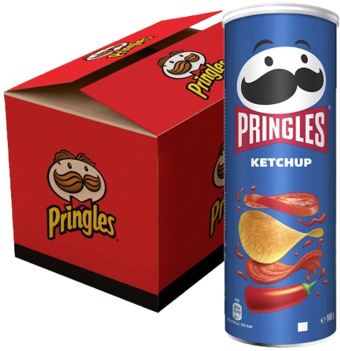 Pringles Ketchup - 19 x 165 Gram
