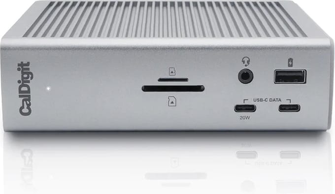 CalDigit TS4 - Thunderbolt Station 4 (EU) SPACE GREY with 0.7m Thunderbolt 4 Cable