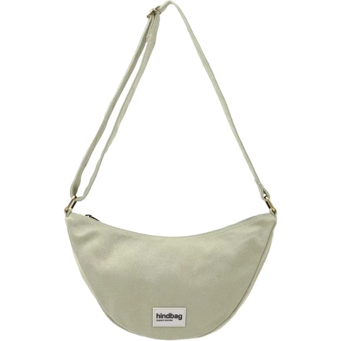 Hindbag heuptas Andrea - Kleigroen - 100% biologisch GOTS katoen